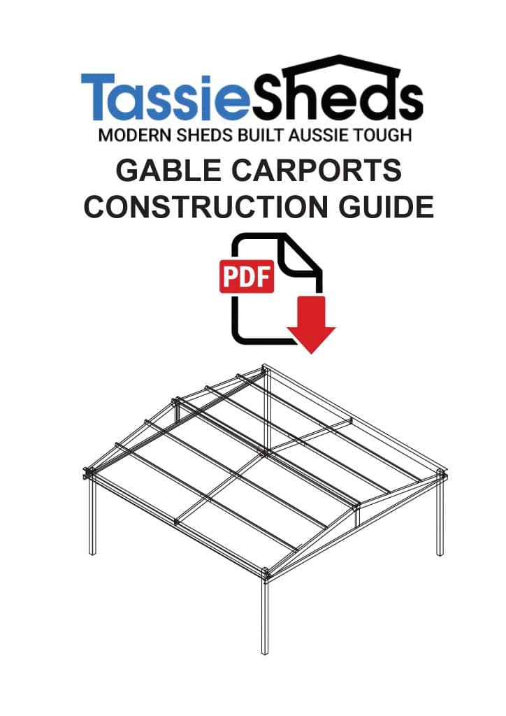 Gable Carport Construction Guide cover