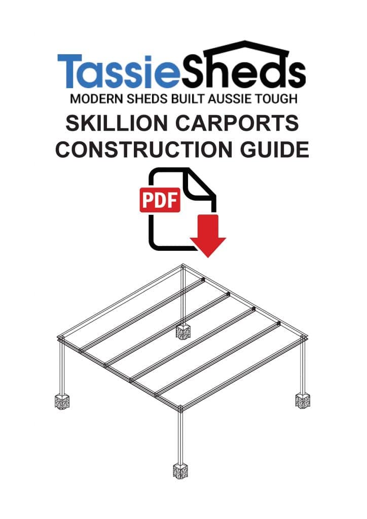Skillion Carport Construction Guide cover