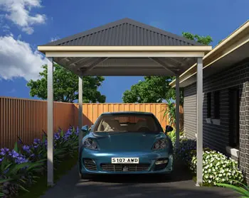 Single Car Carport 